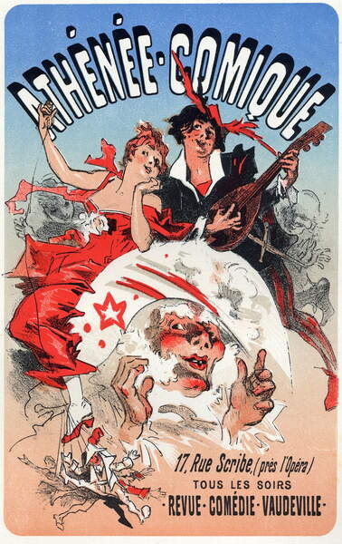 Poster The Athenee Comique
