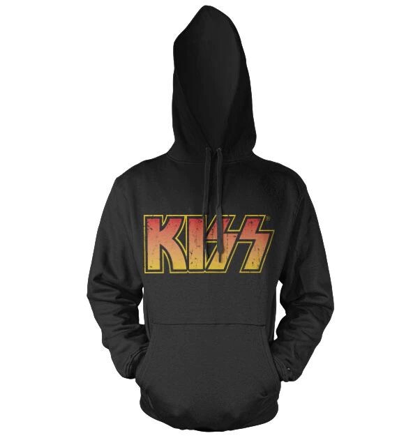 Mikina Kiss - Distressed Logo
