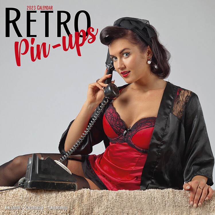 Kalender 2027 Retro Pin Ups