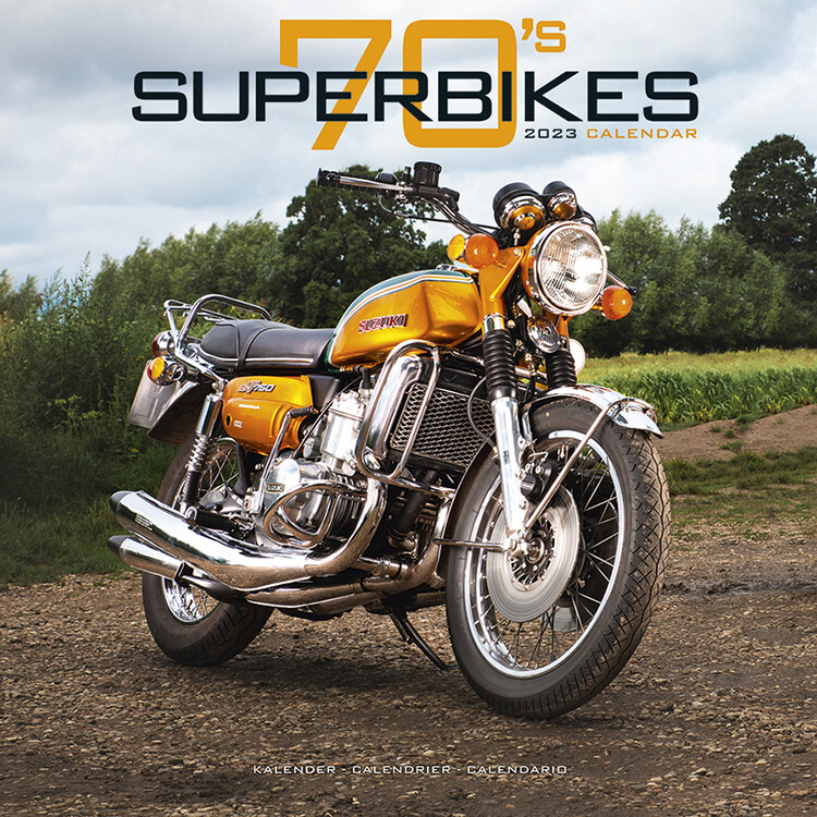 Naptár 2027 70'S Superbikes