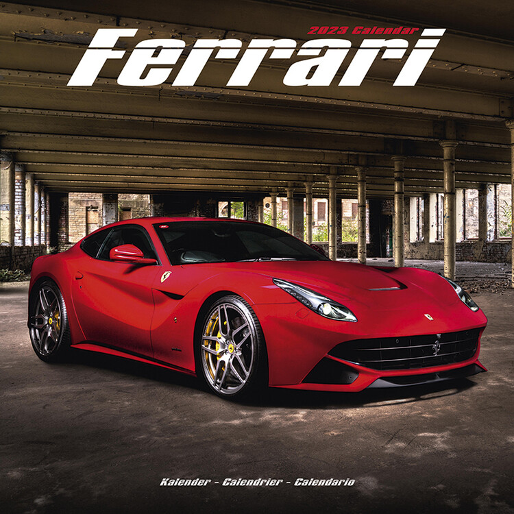 Kalendář 2027 Ferrari