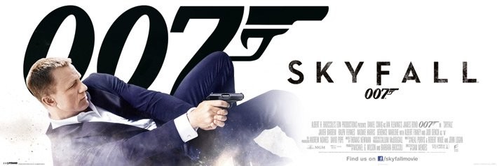 Poster JAMES BOND 007 - bond in dust
