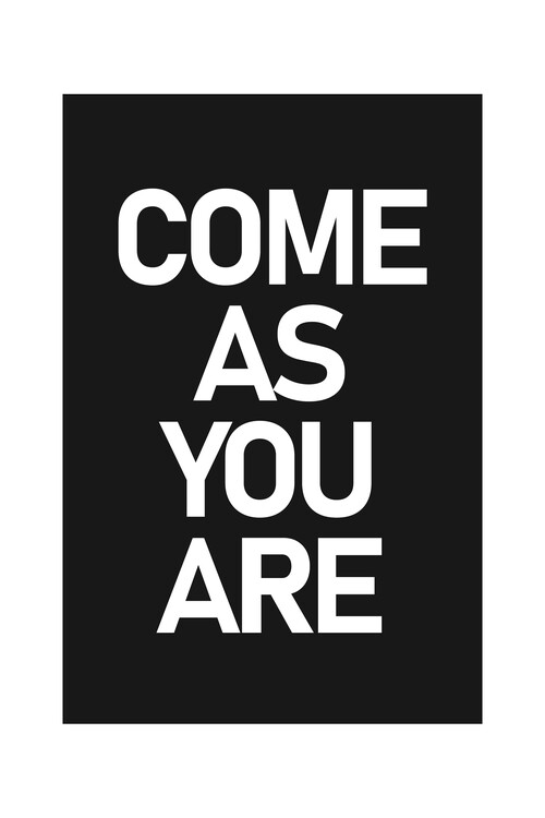 Plakát, Obraz - Finlay & Noa - Come as you are black, 40x60 cm