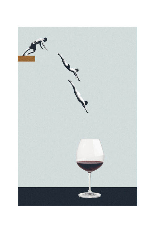 Plakát, Obraz - Maarten Léon - Your friends in a glass, (40 x 60 cm)