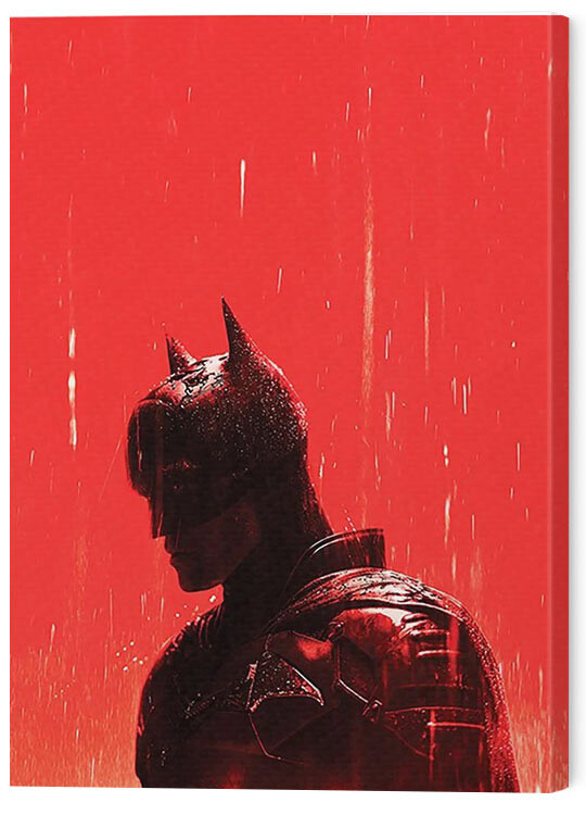 Tableau sur toile The Batman - Rain
