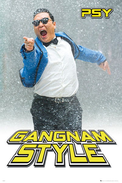 Poster PSY - gangnam snow