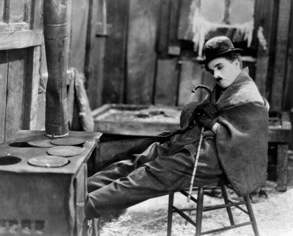 Fotografie Charlie Chaplin, 40x30 cm