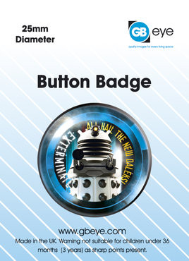 Button DOCTOR WHO - dalek