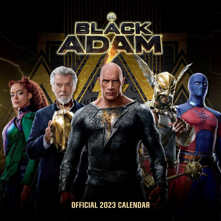 Kalender 2027 Black Adam
