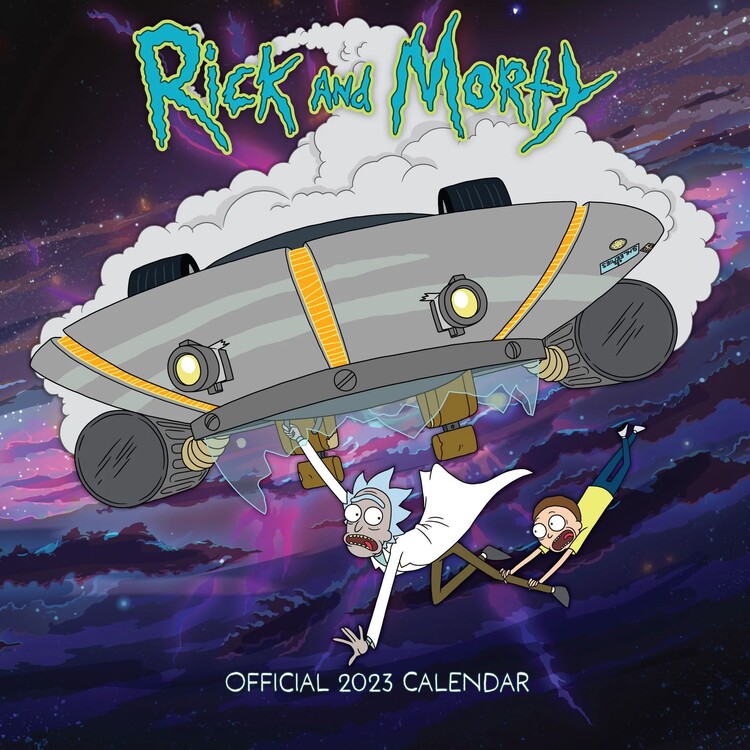 Naptár 2027 Rick & Morty