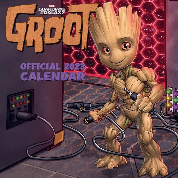 Calendario 2027 Strážci Galaxie