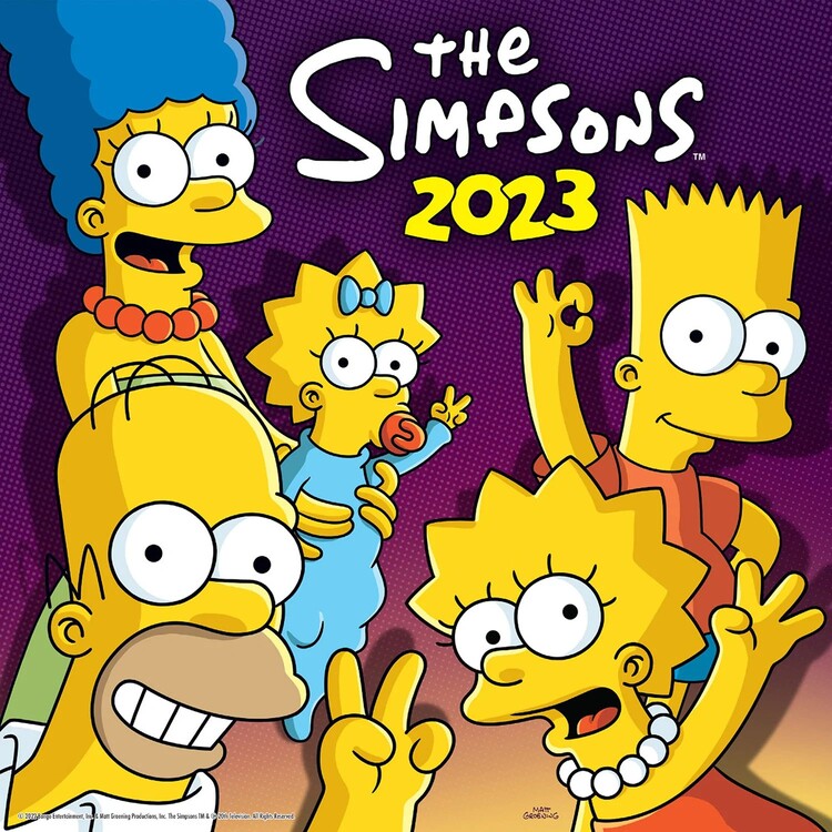 Calendario 2027 Simpsonovi