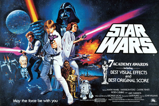 Plagát STAR WARS - a new hope
