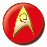 Kitűző STAR TREK - red