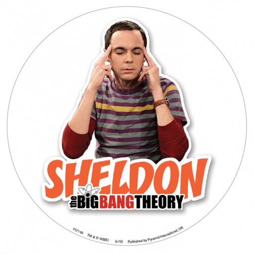 Samolepky BIG BANG THEORY - sheldon