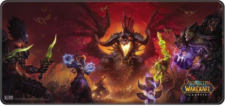 Herní podložka pod myš Herní podložka pod myš World of Warcraft: Classic - Onyxia, 90 x 42 x 0,3 cm