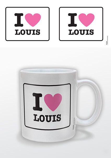 Koffie mok I love Louis