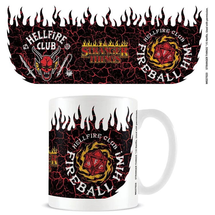 Mugg Stranger Things - Fireball