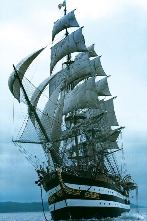 Poster Amerigo Vespucci - sailing ship