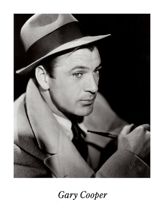 Umělecký tisk GARY COOPER