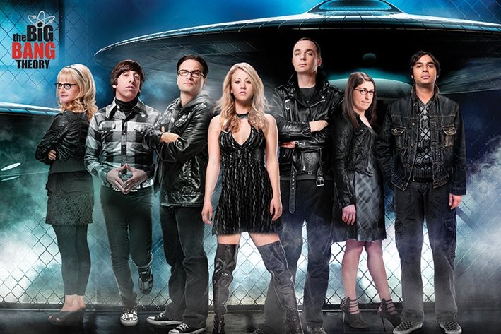 Poster THE BIG BANG THEORY - ufo