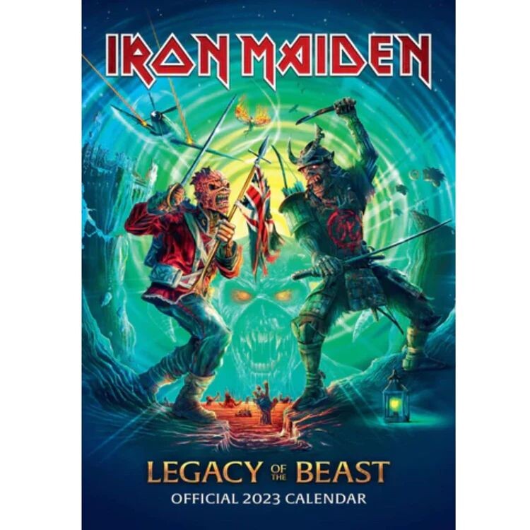 Naptár 2027 Iron Maiden