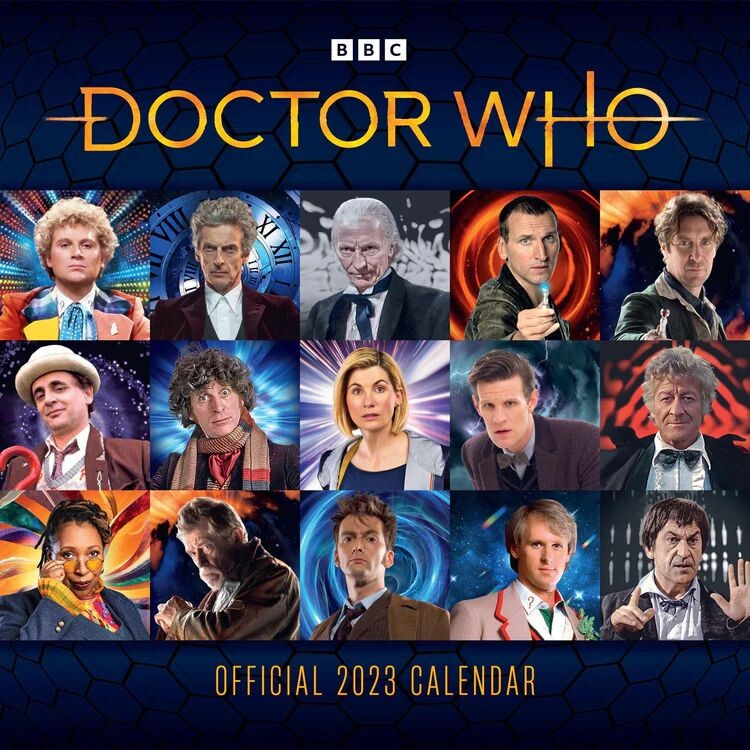 Calendario 2027 Doctor Who Classic Edition