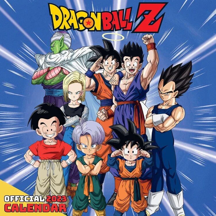 Kalendár 2027 Dragon Ball