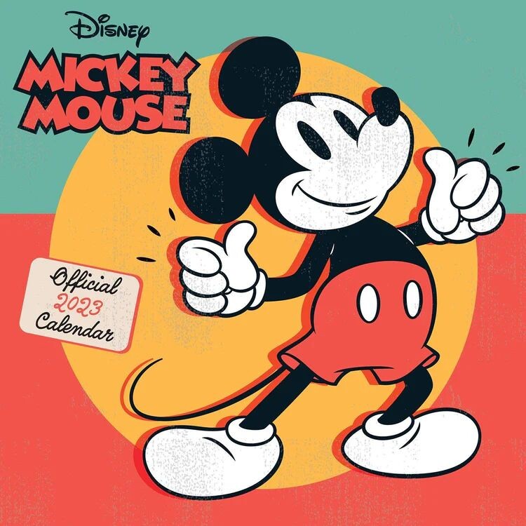 Kalender 2027 Mickey Mouse Classic