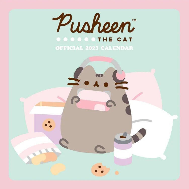 Calendario 2027 Pusheen
