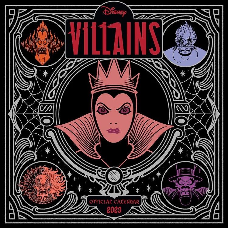 Calendario 2027 Disney - Villains