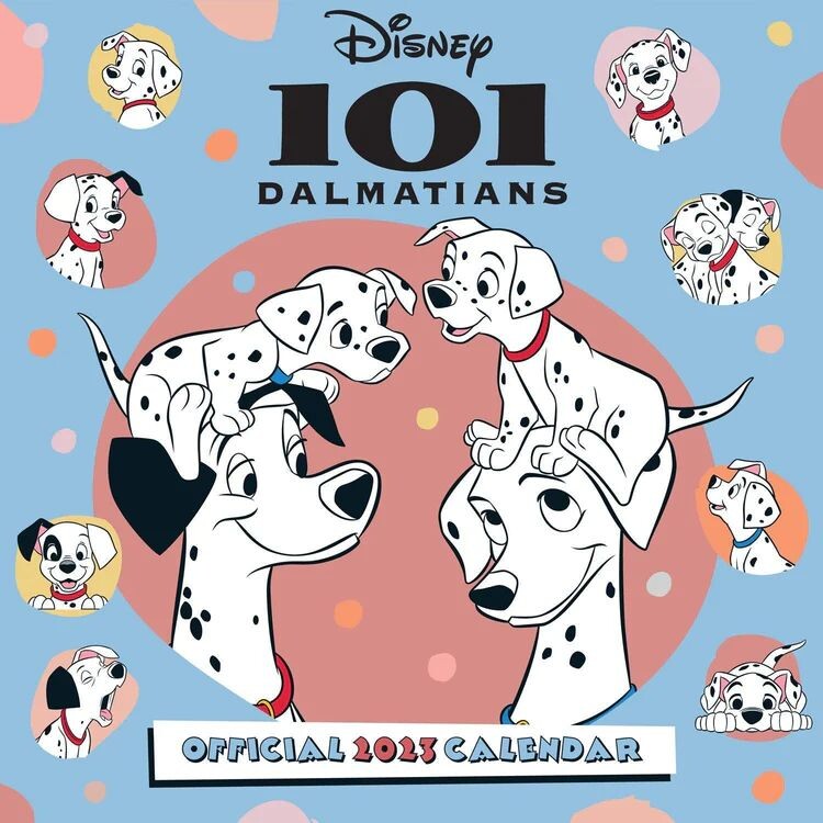 Calendario 2027 Disney 101 Dalmatians