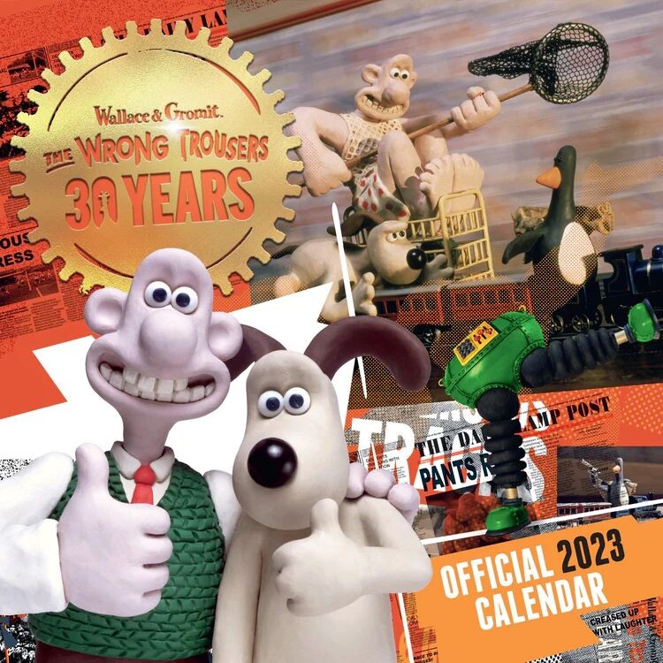 Kalender 2027 Wallace & Gromit