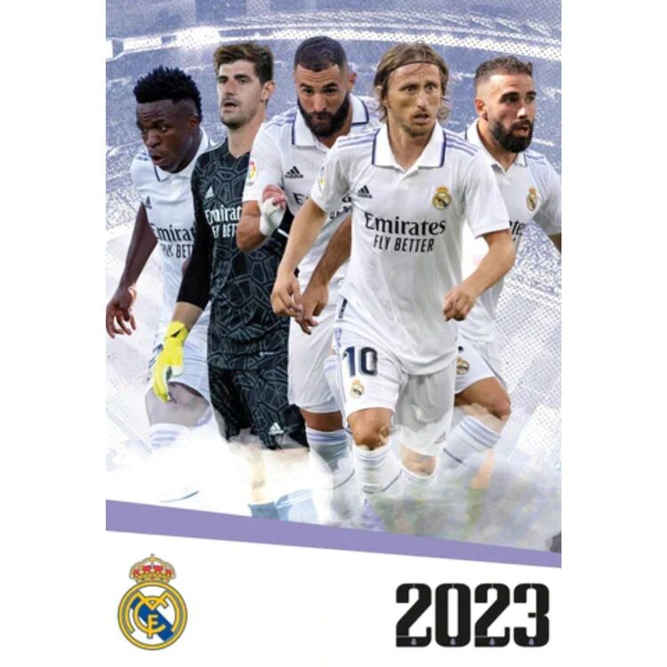 Kalendář 2027 Real Madrid FC
