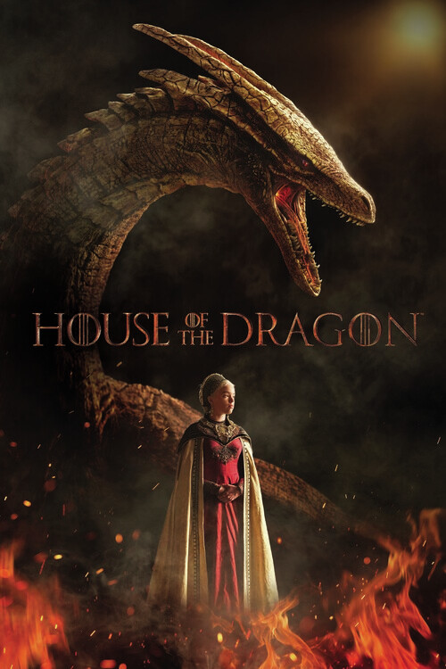 Umělecký tisk House of the Dragon - Rhaenyra Targaryen, 26.7x40 cm