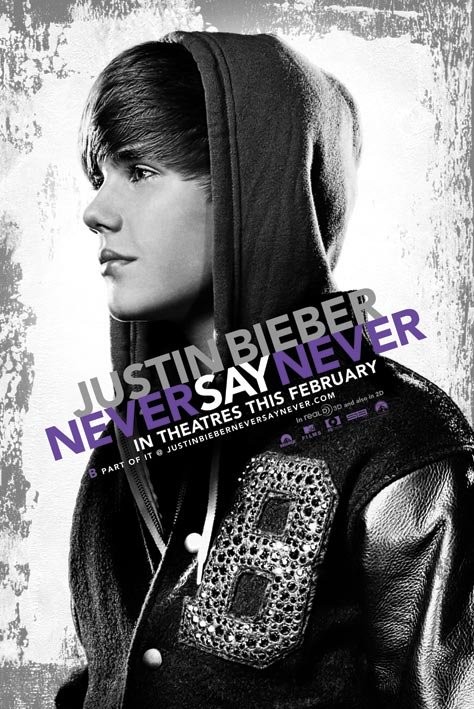 Plakát Justin Bieber - never say never