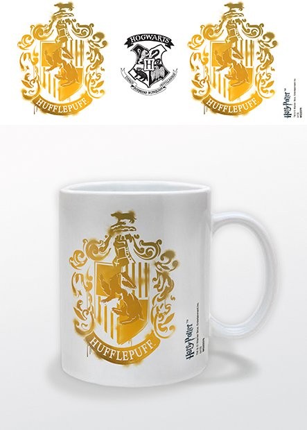 Cana Harry Potter - Hufflepuff Stencil Crest