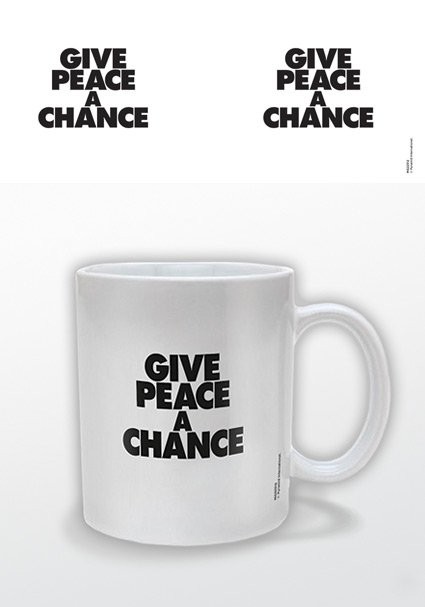 Koffie mok Give Peace A Chance