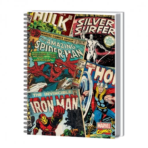 Notesbog MARVEL MONTAGE - A4