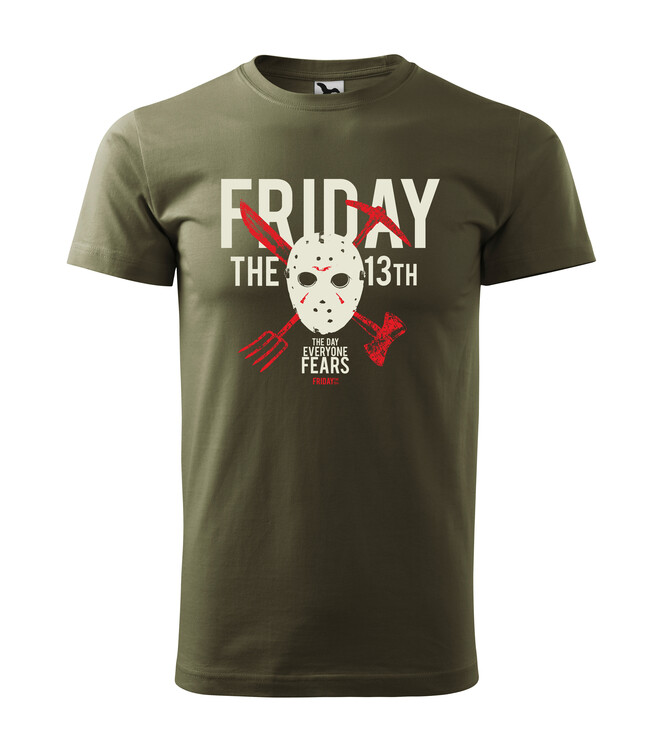 Tričko Friday the 13th - The Day Everyone Fears, M
