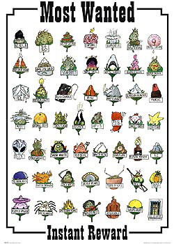 Poster Most wanted - grass