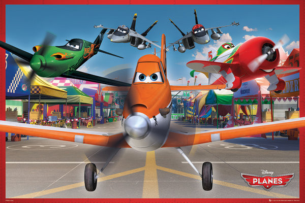 Poster PLANES - airport