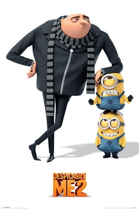 Poster CATTIVISSIMO ME 2 - gru and minions