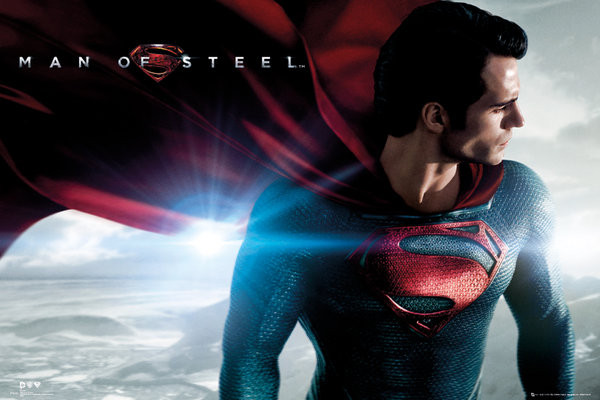 Poster SUPERMAN MAN OF STEEL - cape