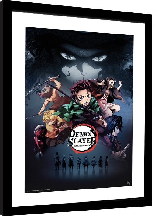 Obraz na zeď - Demon Slayer - Slayers, 34 × 44.2 cm