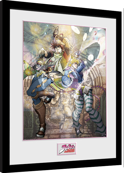 Poster incorniciato Jojo‘s Bizarre Adventure - Joseph and Ceasar