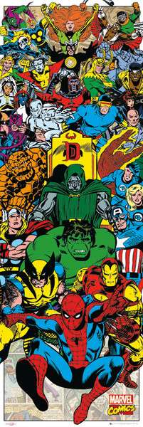Poster MARVEL - characters portrait