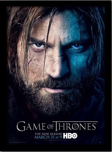 Ingelijste poster GAME OF THRONES 3 - jaime