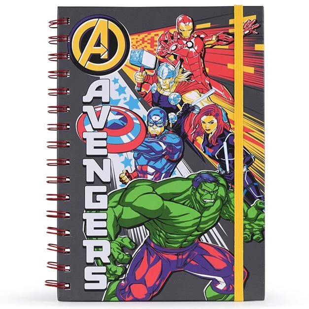 Quaderno Marvel - Avengers Burts