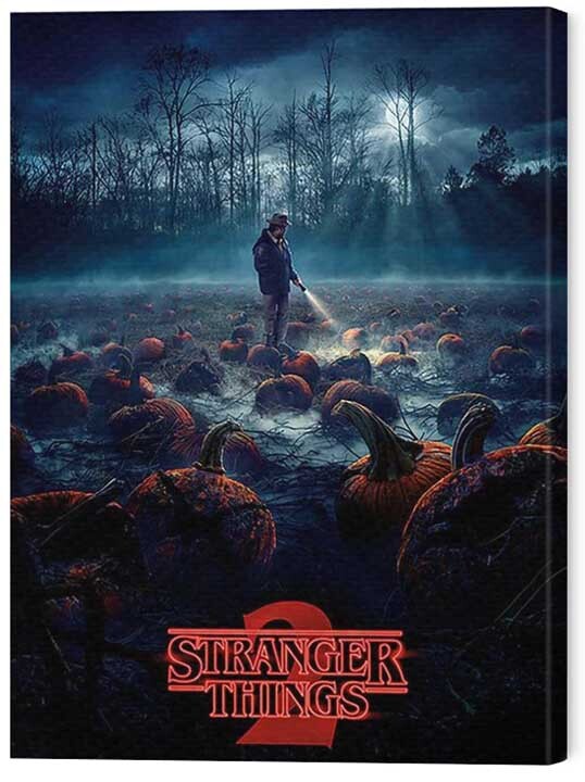 Canvas Print Stranger Things - Pumpkin Patch